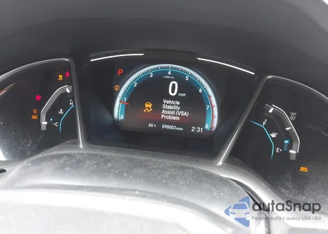 2017 Honda Civic Ex-L из США, поврежденный, VIN 2HGFC1F76HH639455